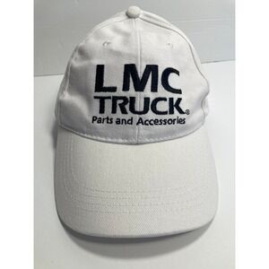 LMC Truck Parts & Accessories Cap Hat  White Twill Adjustable Union Resources